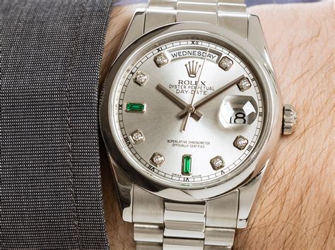 rolex model 118206|Rolex presidential platinum diamond.